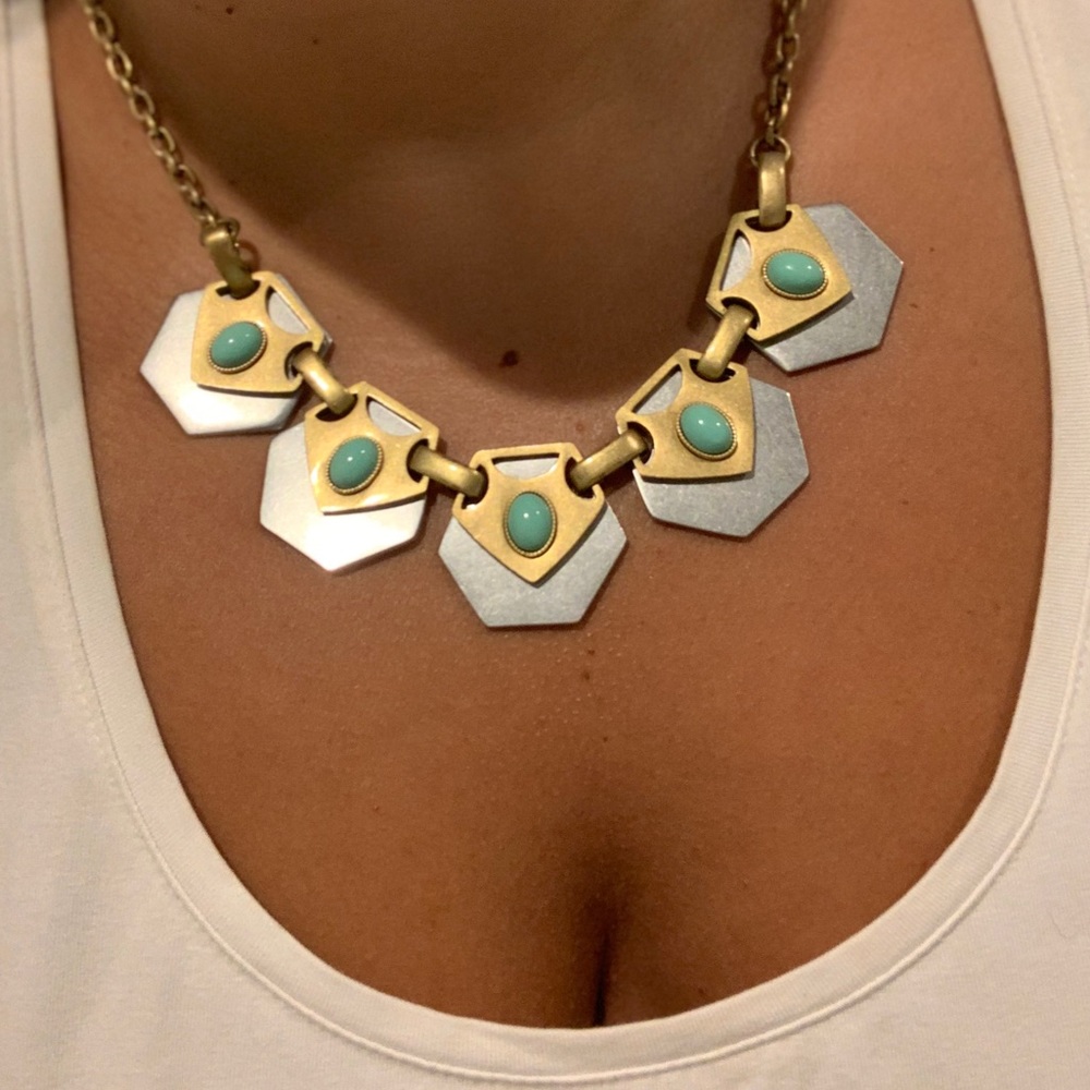 J.  Crew Mixed Metal Necklace
